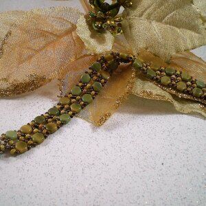 Seafoam Honeycomb Bracelet